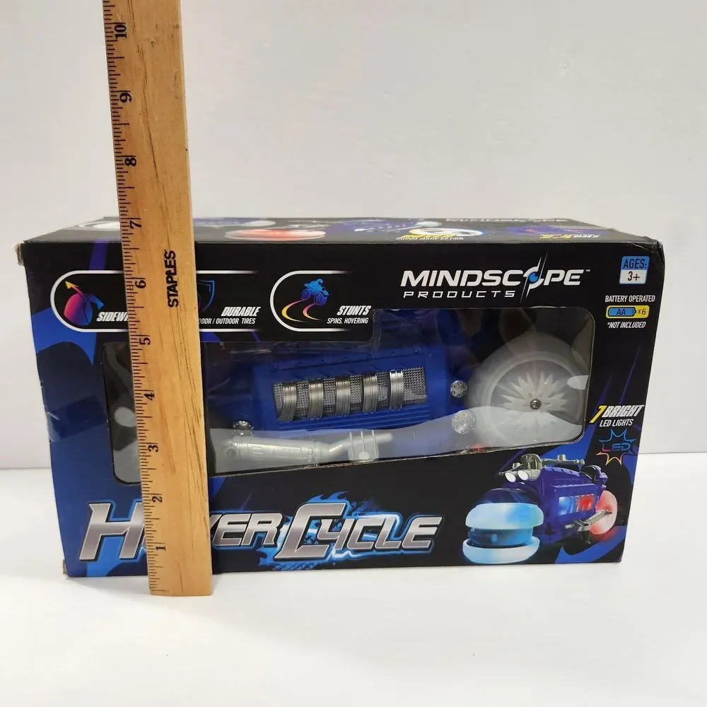 Mindscope Products Blue Hover Cycle. Stunts, Sidewinding, Durable